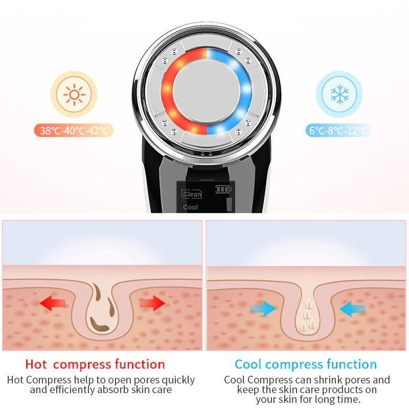 LED Face Rejuvenation Anti-ageing Massager