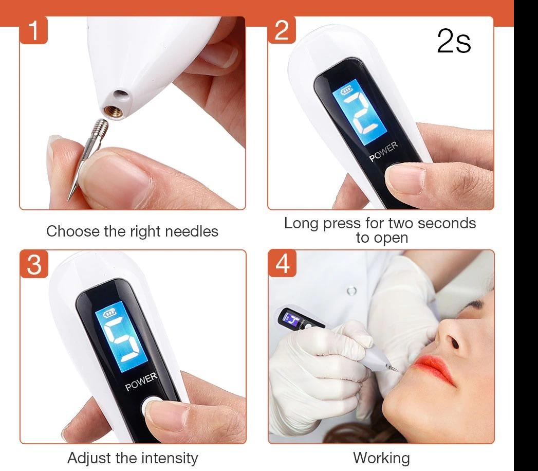 Professional Plasma Pen - Skin Tag & Freckle Remover