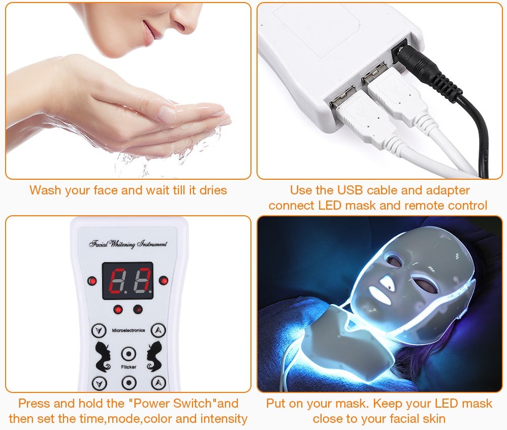 Deluxe LED Anti-ageing Facial Mask